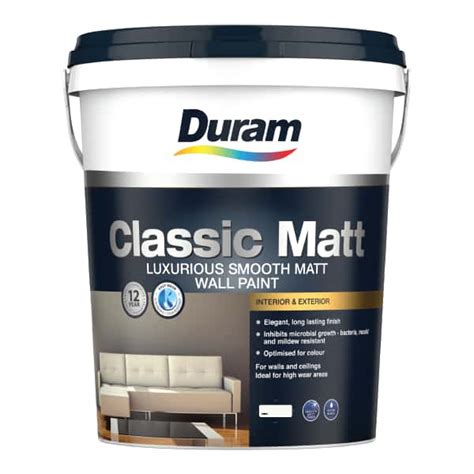 DURAM CLASSIC MATT 20L - BRIGHTS Hardware | Shop Online