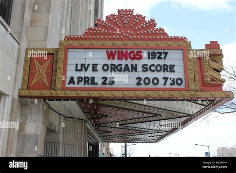 Vintage Movie Theater Marquee High Resolution Stock Photography and ...