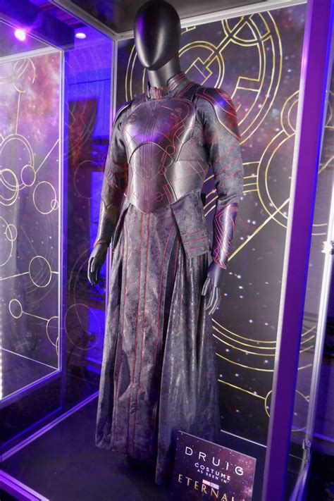 Hollywood Movie Costumes and Props: Barry Keoghan's Druig costume from Eternals on display ...