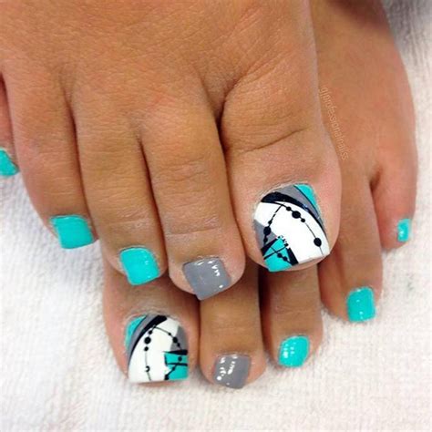 80+ Easy And Adorable Summer Toe Nail Art designs | Pedicure designs ...