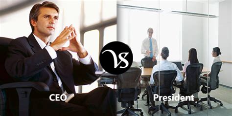 12 Crucial Difference between President and CEO with Table - Core ...