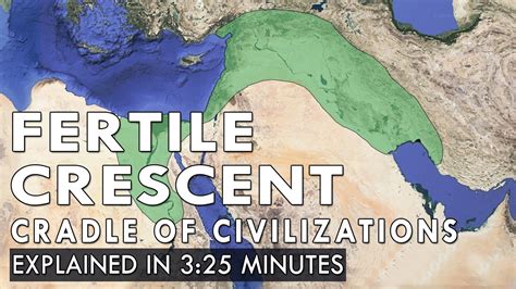 The Fertile Crescent history and geography (Cradle of Civilizations ...