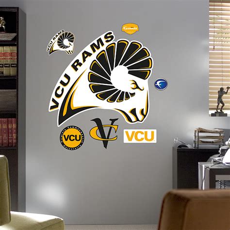 Shop VCU Rams Wall Decals & Graphics | Fathead College Sports