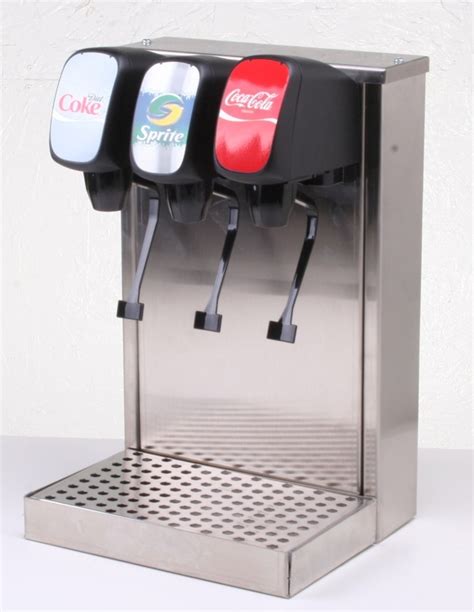 Home Soda Fountain Machine / 3 flavors w/ Under Counter Ice Maker | eBay