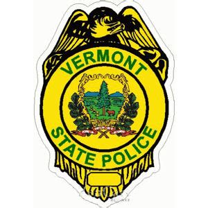 Vermont State Police Badge - Sticker at Sticker Shoppe