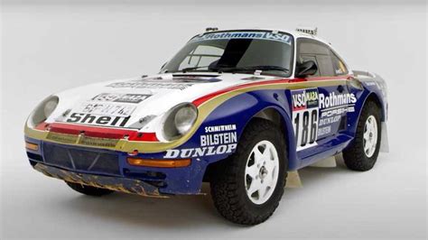 Porsche Shows Top 5 Highlights Of The 959 Paris-Dakar