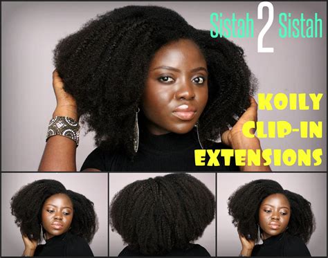 Natural Hair CLIP-IN EXTENSIONS- Initial Install & DEMO | Natural hair styles, Hair clips, Clip ...