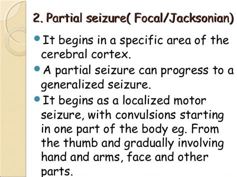 Quinnipiac University Transfer: Jacksonian Seizure Treatment