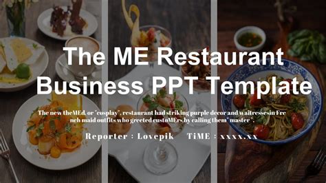 Best Free Gourmet Restaurant Google Slide Themes And Powerpoint ...