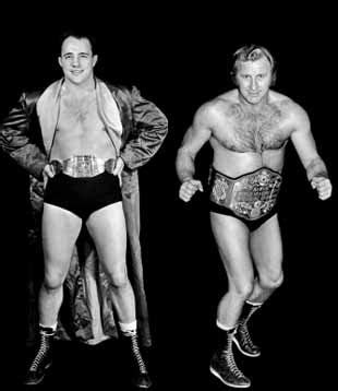 Verne Gagne and Nick Bockwinkel Local wrestling...