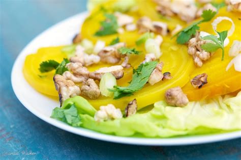 Review: Yellow Beets with Walnuts – Vegalicious Recipes