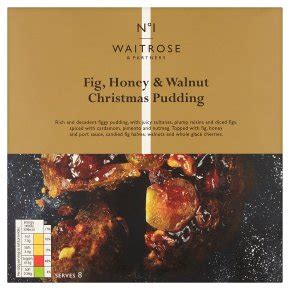 No.1 Fig, Honey & Walnut Christmas Pudding | Waitrose & Partners