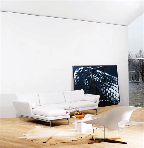 Luxury White Leather Sofa Living Room - Interior Design Ideas