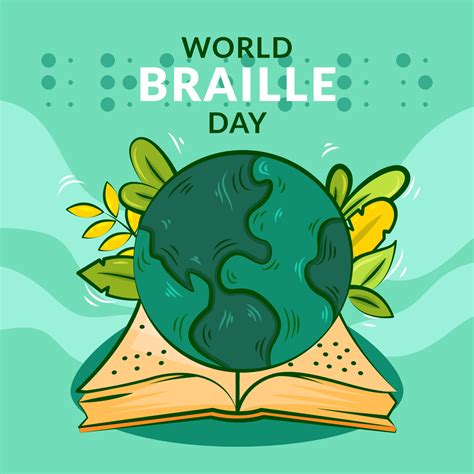 World Braille Day Concept 13345472 Vector Art at Vecteezy