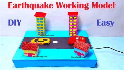 earthquake working model – simple and easy for science exhibition - Science Projects | Maths TLM ...