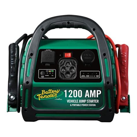 Battery Tender AGM Power Station 1200-Amp Car Battery Jump Starter in the Car Battery Jump ...