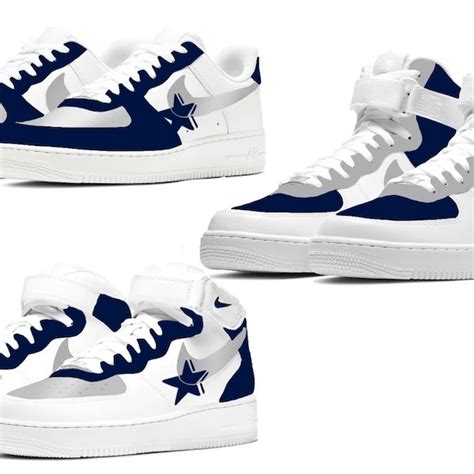 Dallas Cowboys Shoes - Etsy