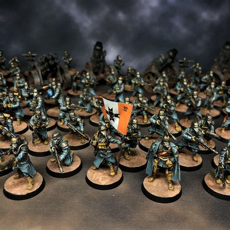 How to Paint Everything: Veteran Guardsmen (Death Korps of Krieg) | Goonhammer