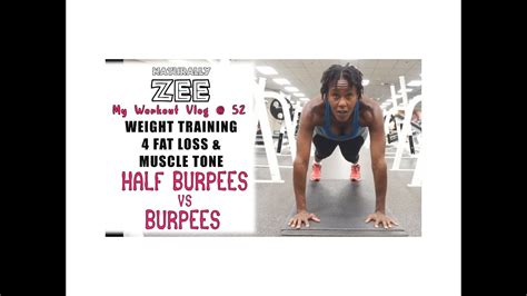 Over 50 & Fit Workout Vlog - Half Burpees vs Burpees - YouTube