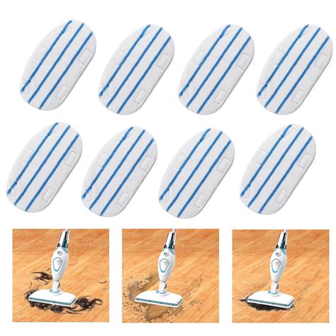 8 Pack Replacement Steam Mop Pads Compatible Steam Mop Cleaner ThermaPro 10-in-1 - Walmart.com ...