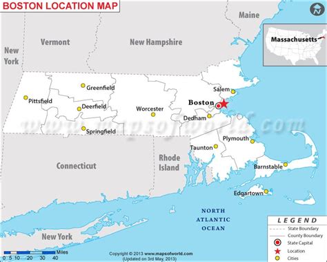 Where is Boston, Massachusetts | Where is Boston, MA Located in USA