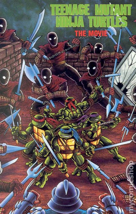 Teenage Mutant Ninja Turtles The Movie GN (1990 Mirage/Archie) comic books
