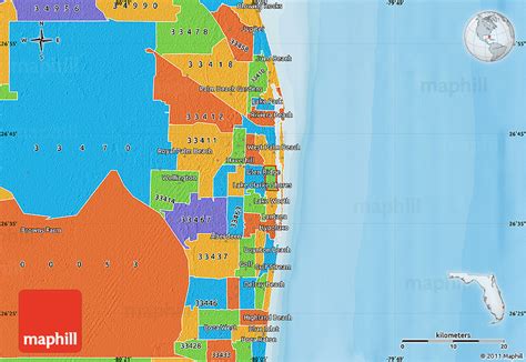 Ormond Beach Zip Code Map | US States Map