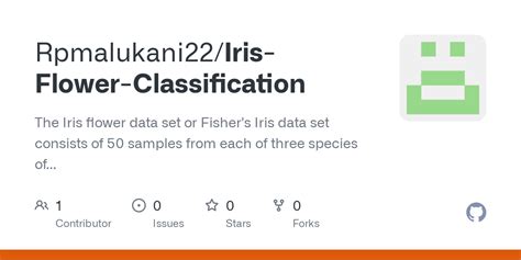 GitHub - Rpmalukani22/Iris-Flower-Classification: The Iris flower data ...