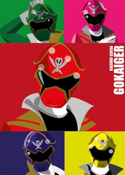 Kaizoku Sentai Gokaiger illustration. : r/supersentai