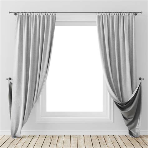 free curtain 3d model