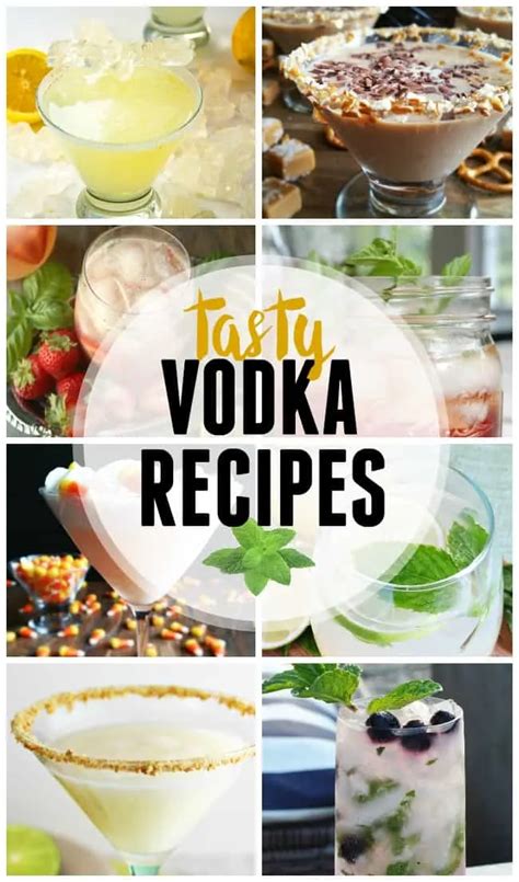 Tasty Vodka Recipes | Today's Creative Ideas