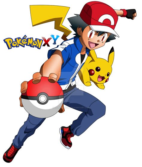 Ash Ketchum by PaMeLaEnGeL on DeviantArt