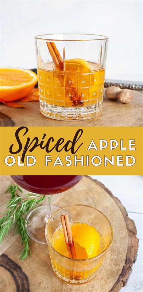 Spiced Apple Old Fashioned