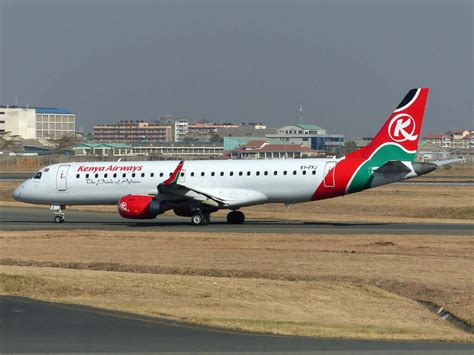 Kenya Airways Fleet Embraer E190 Details and Pictures