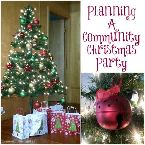 Community Christmas Party (Planning Tips) - Moms & Munchkins