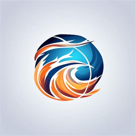 Premium Photo | Volleyball illustration logo isolated background