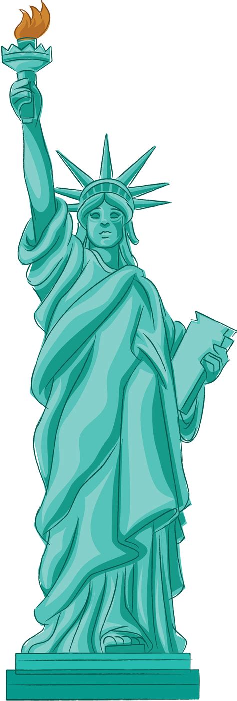 statue of liberty animated - Clip Art Library