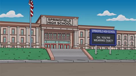 Springfield High School - Wikisimpsons, the Simpsons Wiki