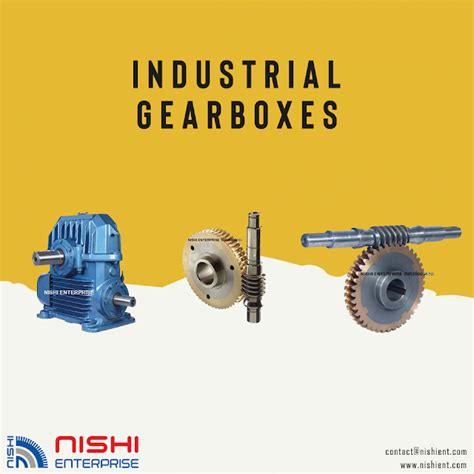 Industrial Gearbox Manufacturers, Suppliers and Exporters - Nishi ...