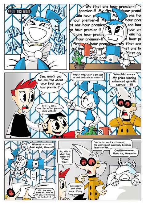 Another comic drawn based on My Life as a Teenage Robot, to shown how ...