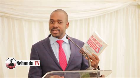 Nelson Chamisa SPEECH at launch of book by Tendai Biti and Olusegun Obasanjo – Nehanda Radio