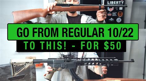 Give Your Ruger 10/22 Some AR-15 Style FOR ONLY $50! | ARO News