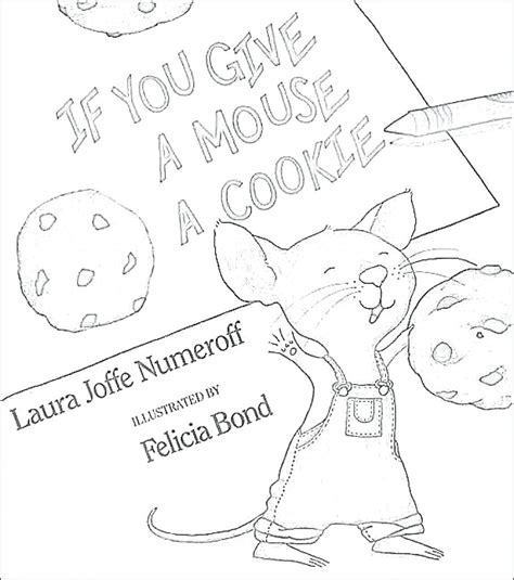 Give A Mouse A Cookie Coloring Pages