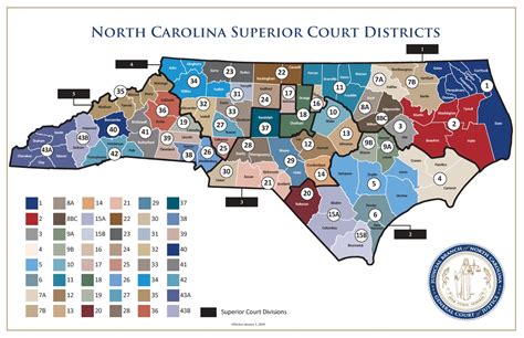 Judicial Districts Maps | North Carolina Judicial Branch