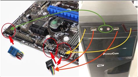 Msi b450i front panel connectors