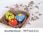 Traditional Easter Eggs Free Stock Photo - Public Domain Pictures