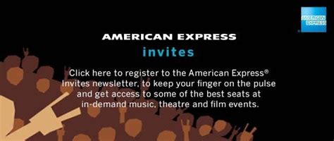 American Express ticket offers. Official Ticketmaster site