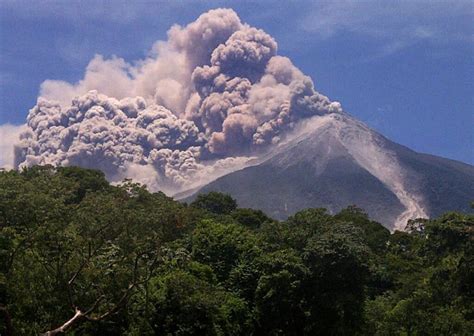 TBW: The Fuego Volcano in south Guatemala explodes one of "the largest recorded eruptions" in ...