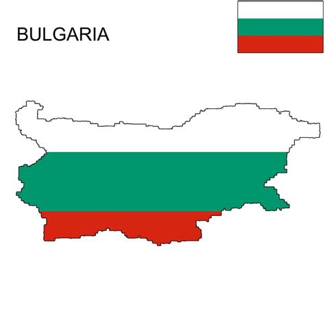 Bulgaria Flag Map and Meaning | Mappr