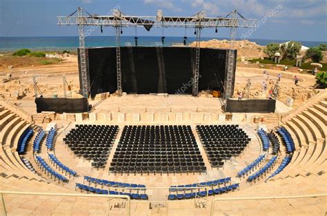 Caesarea amphitheater. Israel. — Stock Photo © voddol #7227431